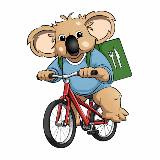 koala bicicleta